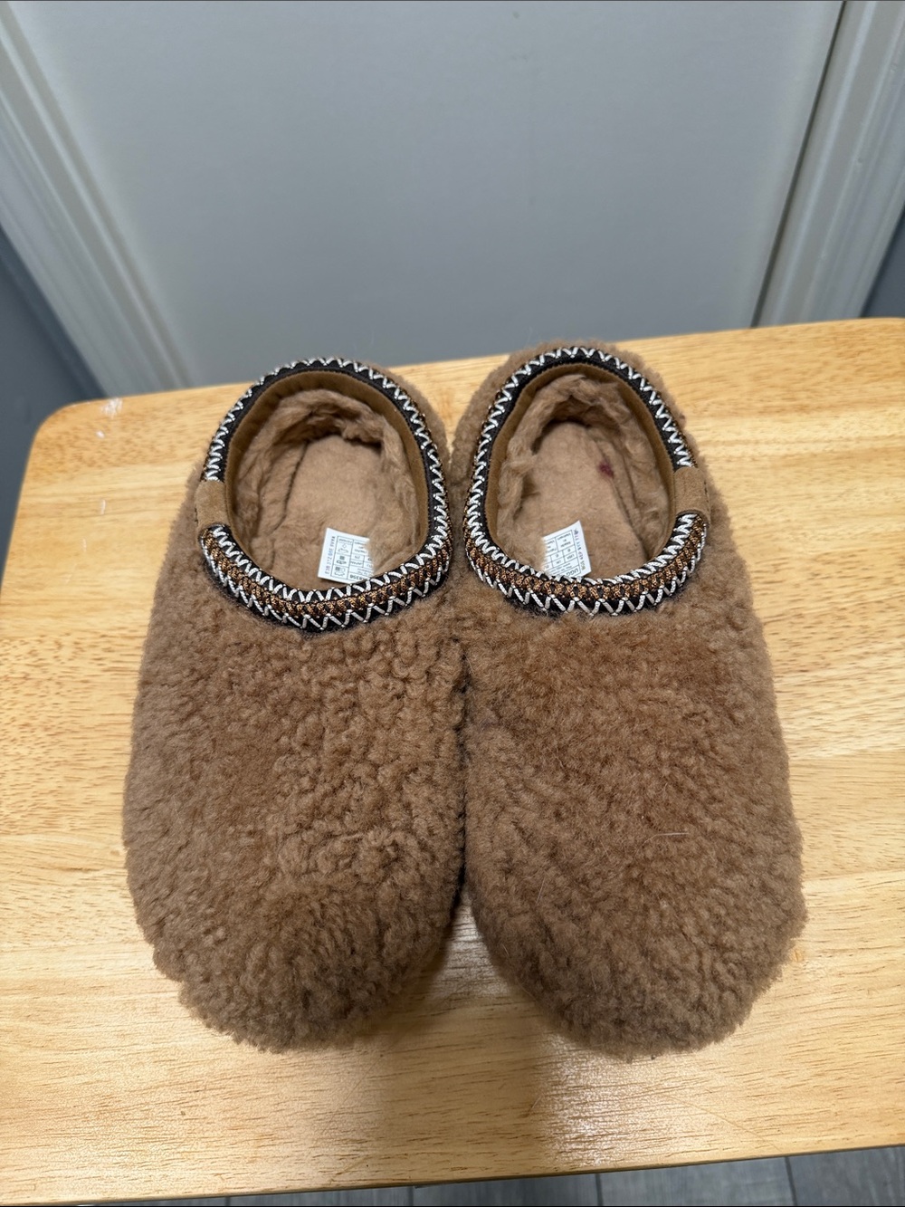 UGG Brown Tasman Maxi Curly